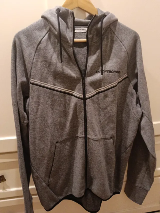 Chaqueta Antony Morato gris con cremallera