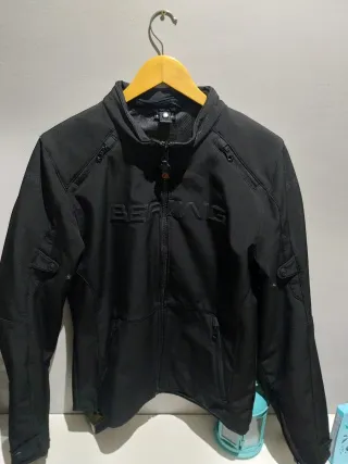 Chaqueta Moto Bering Negra