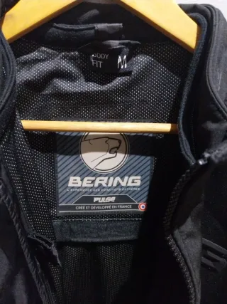 Chaqueta Moto Bering Negra