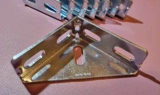 Lote 8 Escuadras Ángulos Acero