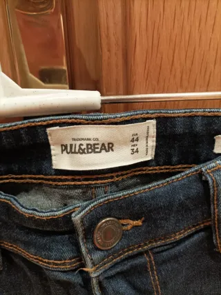 Pantalones vaqueros Pull&Bear azules