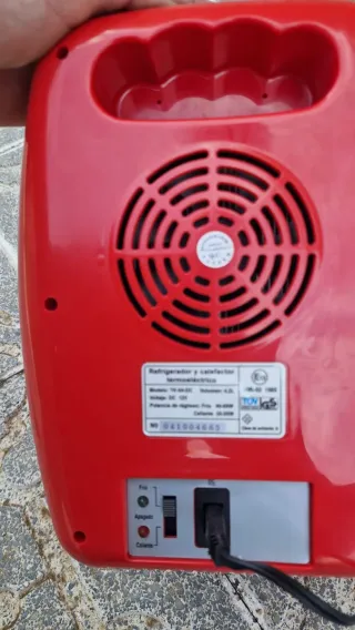 Nevera Portátil 12V SOVO Roja
