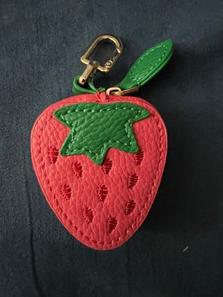 Portachiavi portamonete a fragola