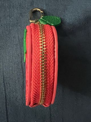 Portachiavi portamonete a fragola