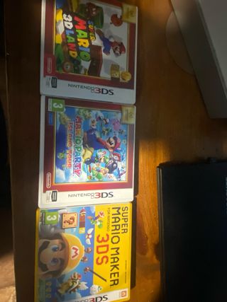 pack juegos de Mario para Nintendo 3Ds 