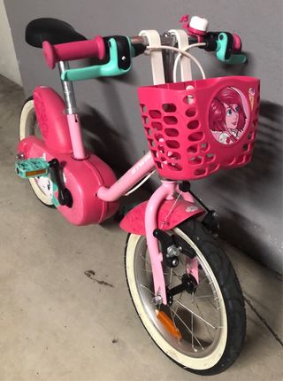 Bicicleta Btwin Unicorn 500 14” Rosa
