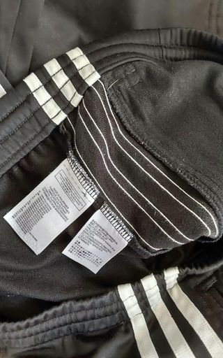 Pantalón Adidas Mujer Rayas Blancas