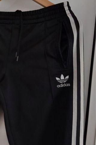 Pantalón Adidas Mujer Rayas Blancas
