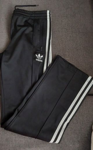 Pantalón Adidas Mujer Rayas Blancas