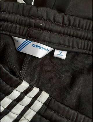 Pantalón Adidas Mujer Rayas Blancas