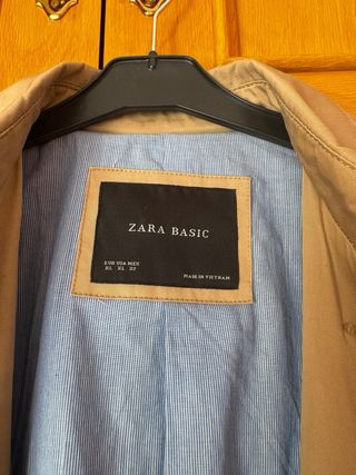 Abrigo Beige Zara
