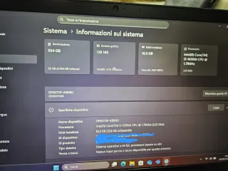 Lenovo PC Portatile i7 ram 16gb ssd 1tb 13.3"
