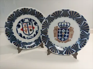 Platos Castro, Sargadelos Escudo Ciudades