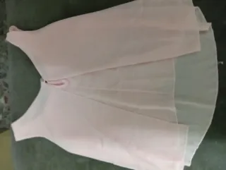 Blusa vaporosa rosa
