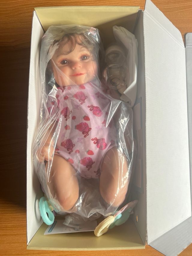 Muñeca Reborn Bebé de Goma