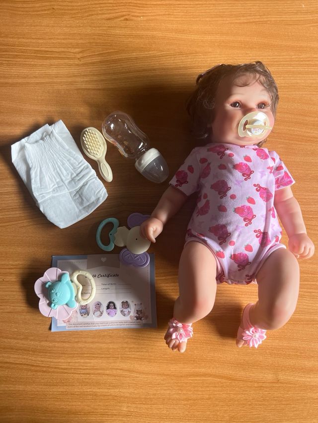 Muñeca Reborn Bebé de Goma