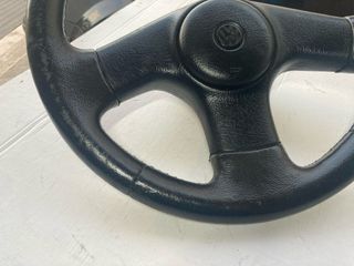 VW Polo 6N - Volante Estufado/ Pele Estria Grossa