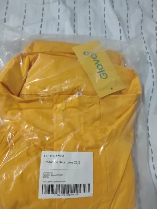 Chubasquero Glovo Talla M
Chubasquero Glov Talla L