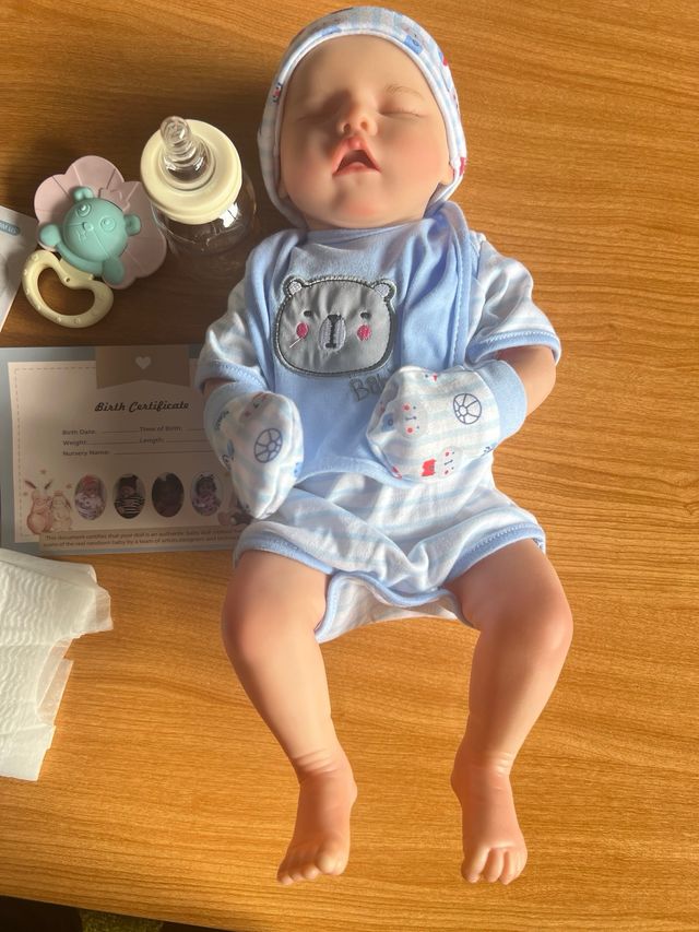 Muñeca Reborn Bebé de Goma