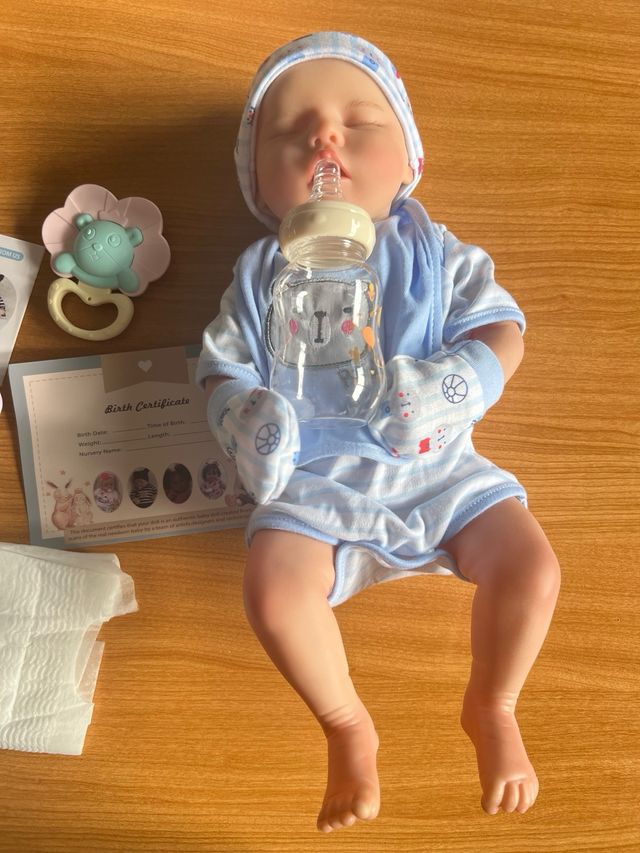 Muñeca Reborn Bebé de Goma