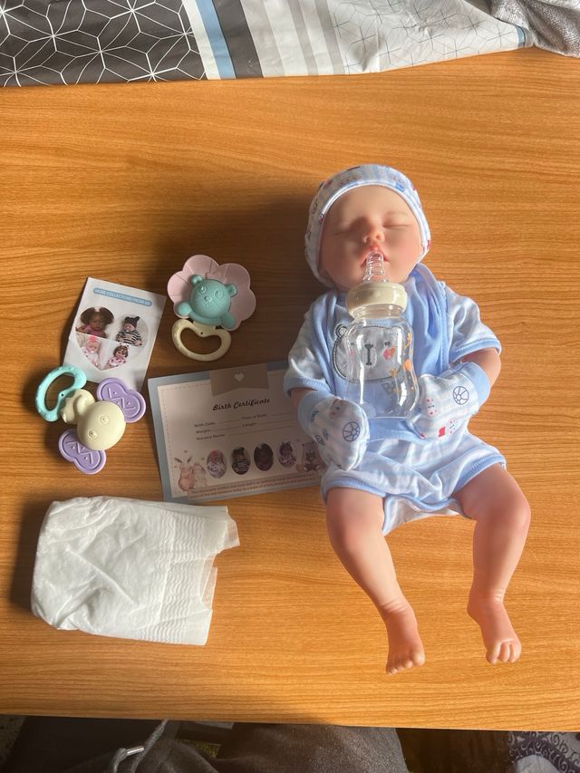 Muñeca Reborn Bebé de Goma