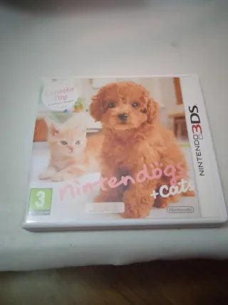 Nintendogs + Cats 3DS Caniche toy