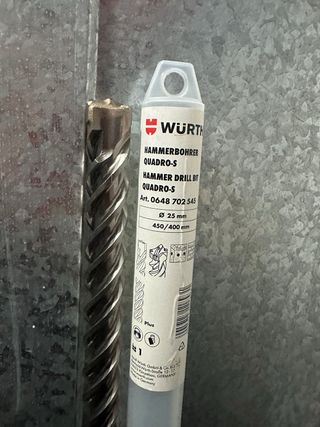 Broca Hammer Würth Quadro-S Ø 25mm