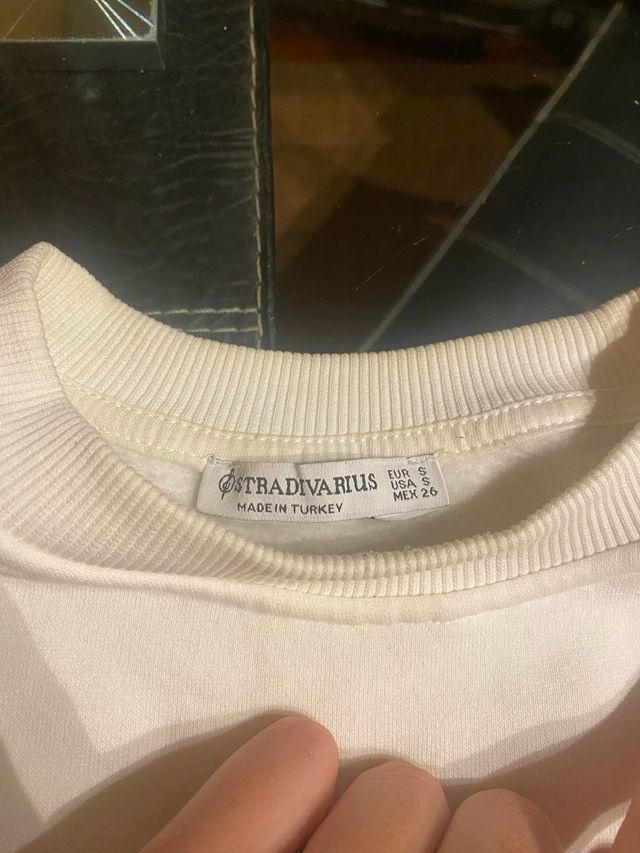 Sudadera Blanca Santa Monica California