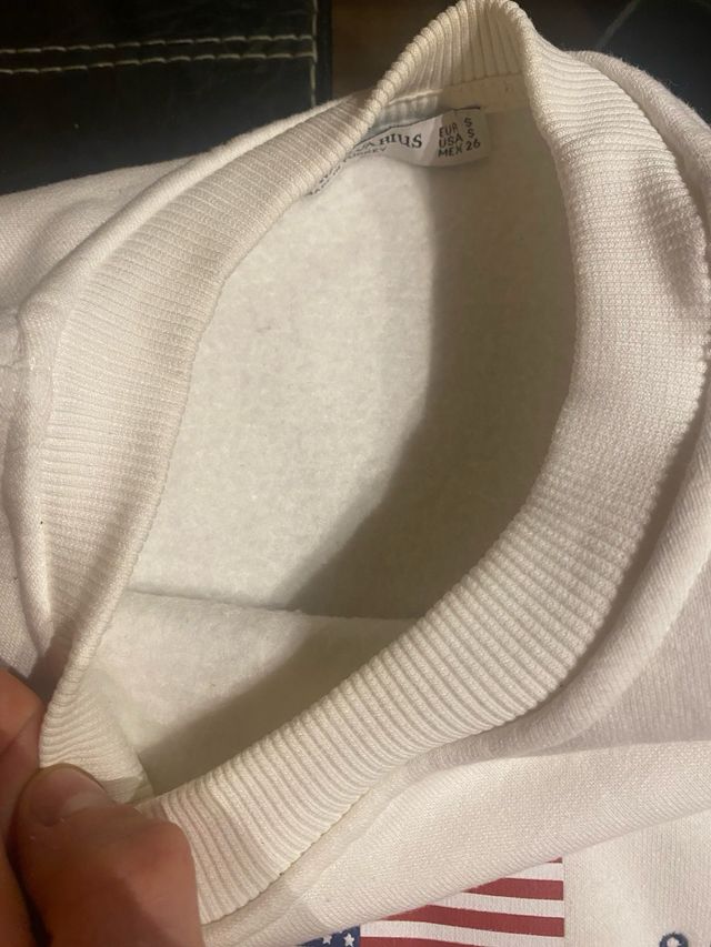 Sudadera Blanca Santa Monica California