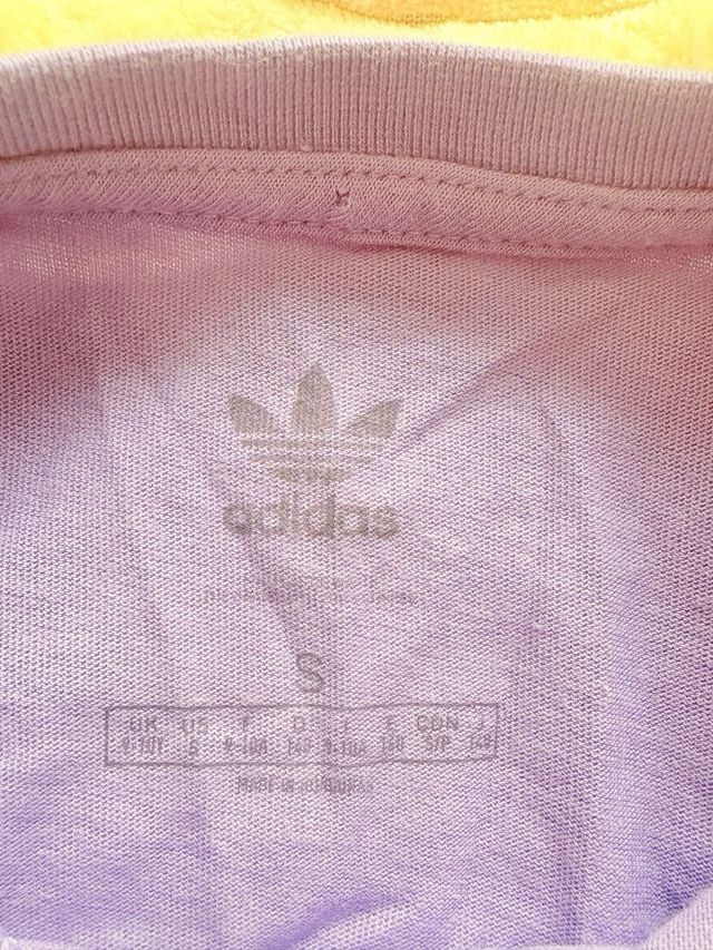 Camiseta Adidas niña morada