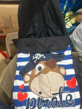Saco de bebe para silla de paseo Pirata