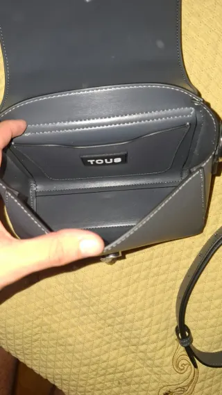 Bolso Tous Gris Auténtico