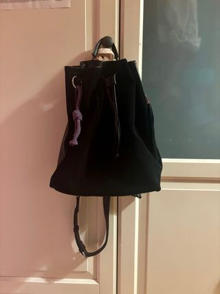Mochila Parfois Piel Negra