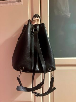Mochila Parfois Piel Negra