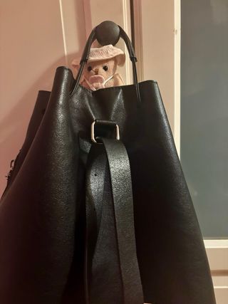 Mochila Parfois Piel Negra