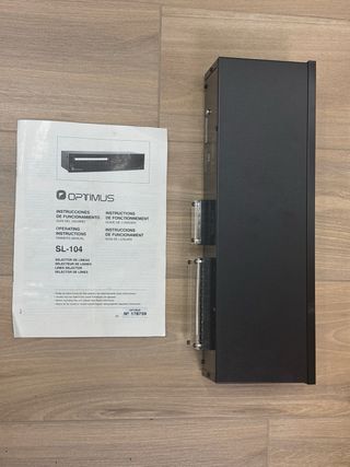 Optimus SL-104 Selector de Zonas Altavoces