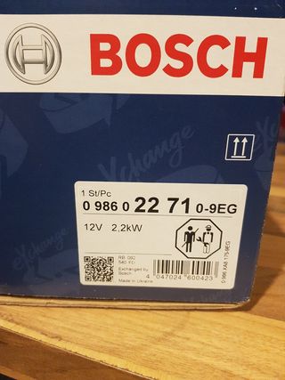 Motor de arranque BMW X5 E5820N Range Rover Vogue