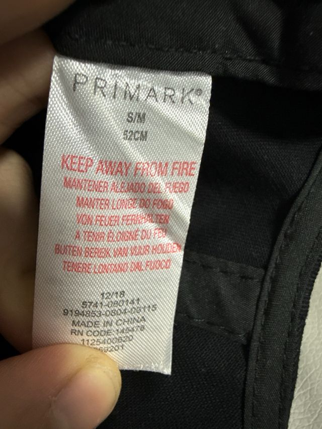 Gorra GAME ON negra y azul