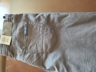 Pantalón Vaquero Springfield Gris Talla XL