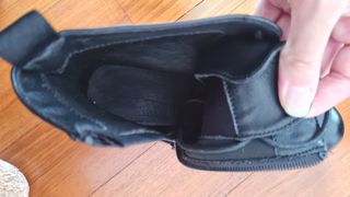Stivaletti neri donna con zip e lacci