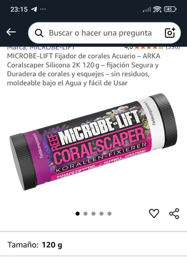 Microbe-Lift Coral Scaper Fijador Coral