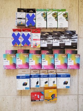 Tintas compatibles HP, Epson, Canon, Brother