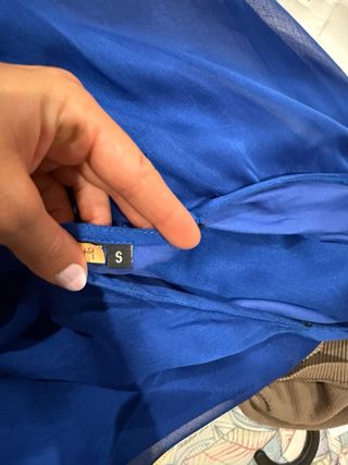 Vestido fiesta Etxart & Panno azul