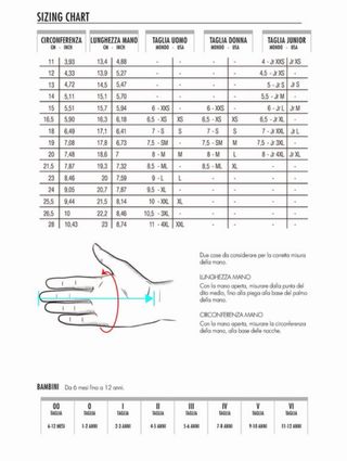 Guanti da sci Level XXS