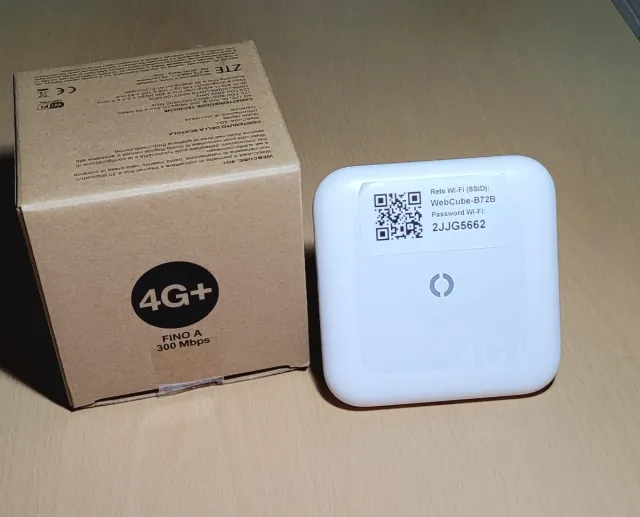 Router 4G+ WebCube  della ZTE 