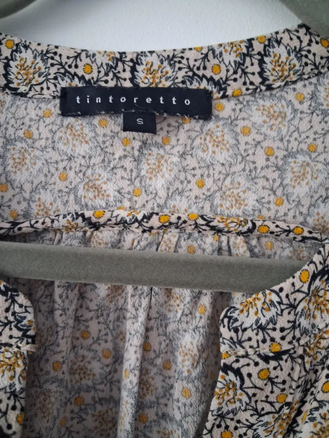 Blusa Tintoretto Talla S Estampada