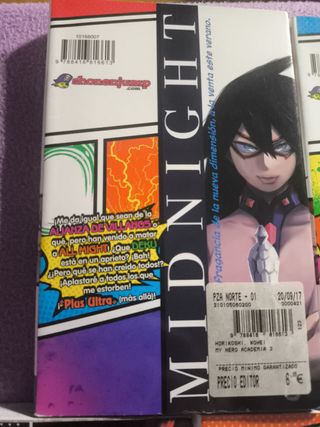 Mangas Boku no Hero Academia