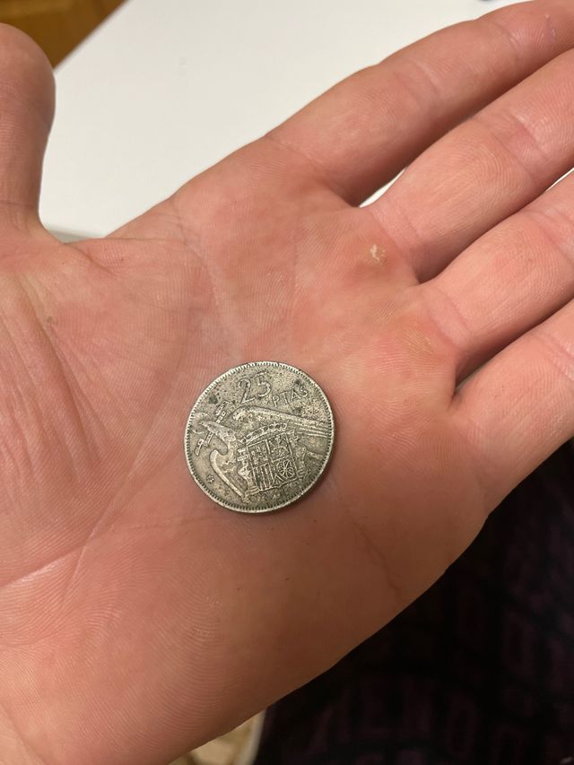 Moneda 25 Pesetas 1957 España