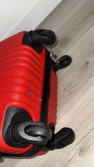 Maleta de cabina 55x35x25 Roja