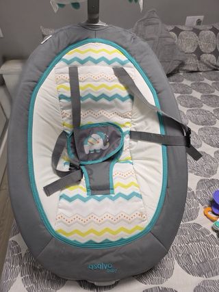Mecedora para bebé Asalvo con estampado